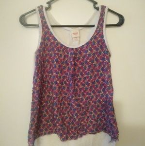 Mossimo Floral Front Top.